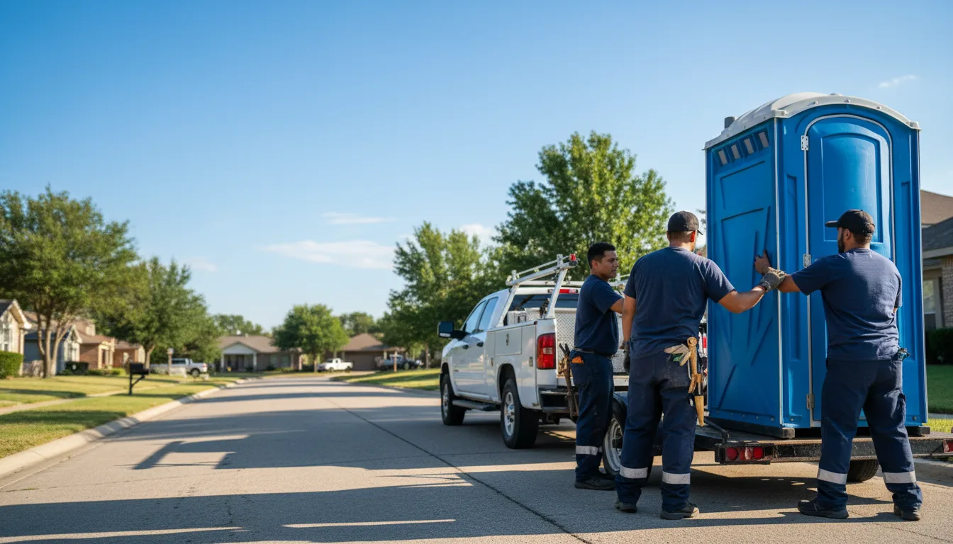 Portable Toilet Rental in Eunice, LA near me